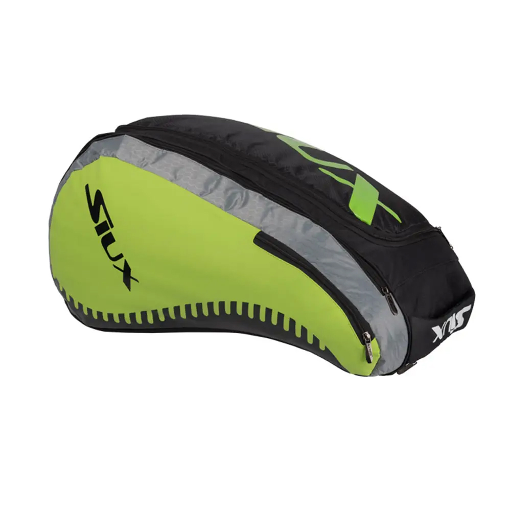 Siux Padel Bag Backbone Green — spacious padel bag with ventilation and thermal protection - image 4